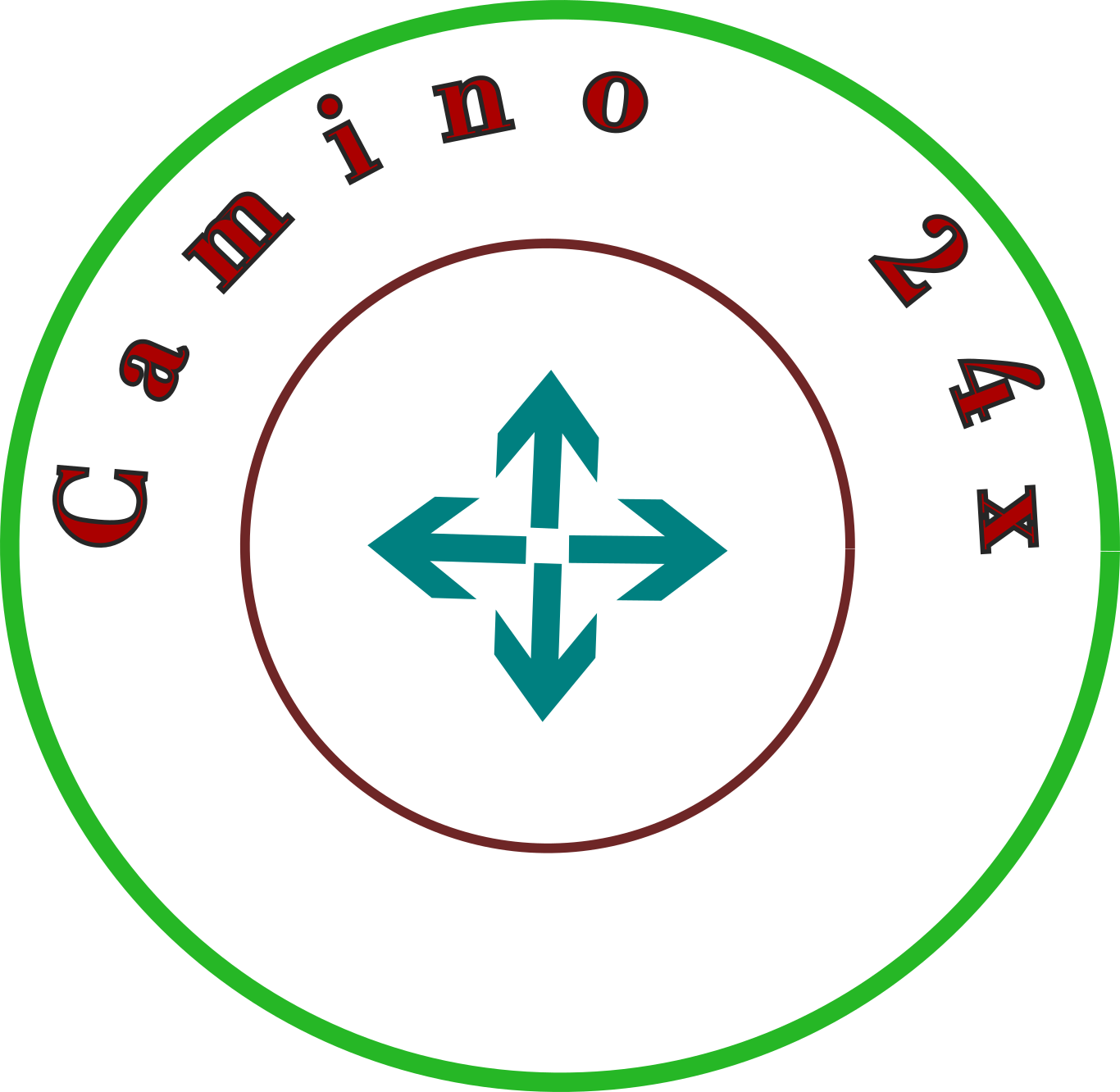 Camino 24x | the Great Camino de Santiago | Logo