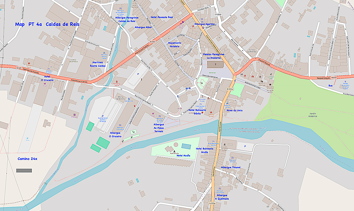 Map PT 4a - Village - Caldas de Reis