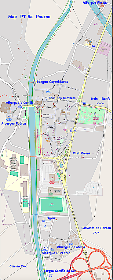 Map of Padron 