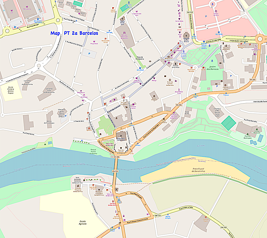 Map PT 2a Village of Barcelos 